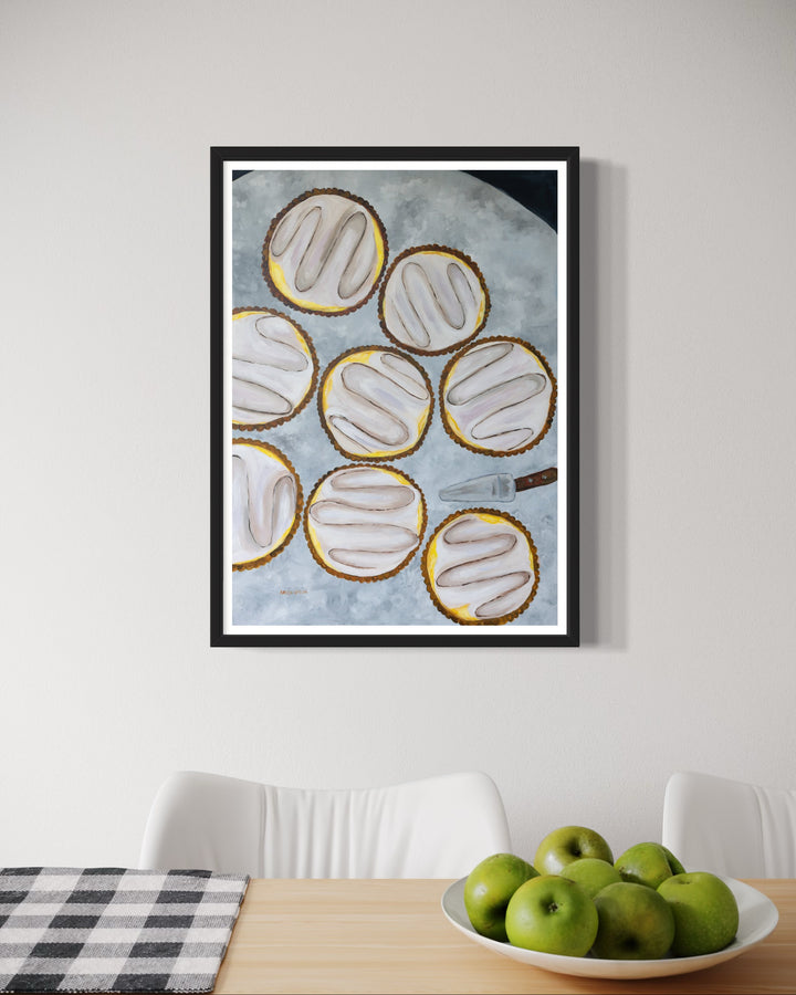 Frank's Table Lemon Tart Art Print