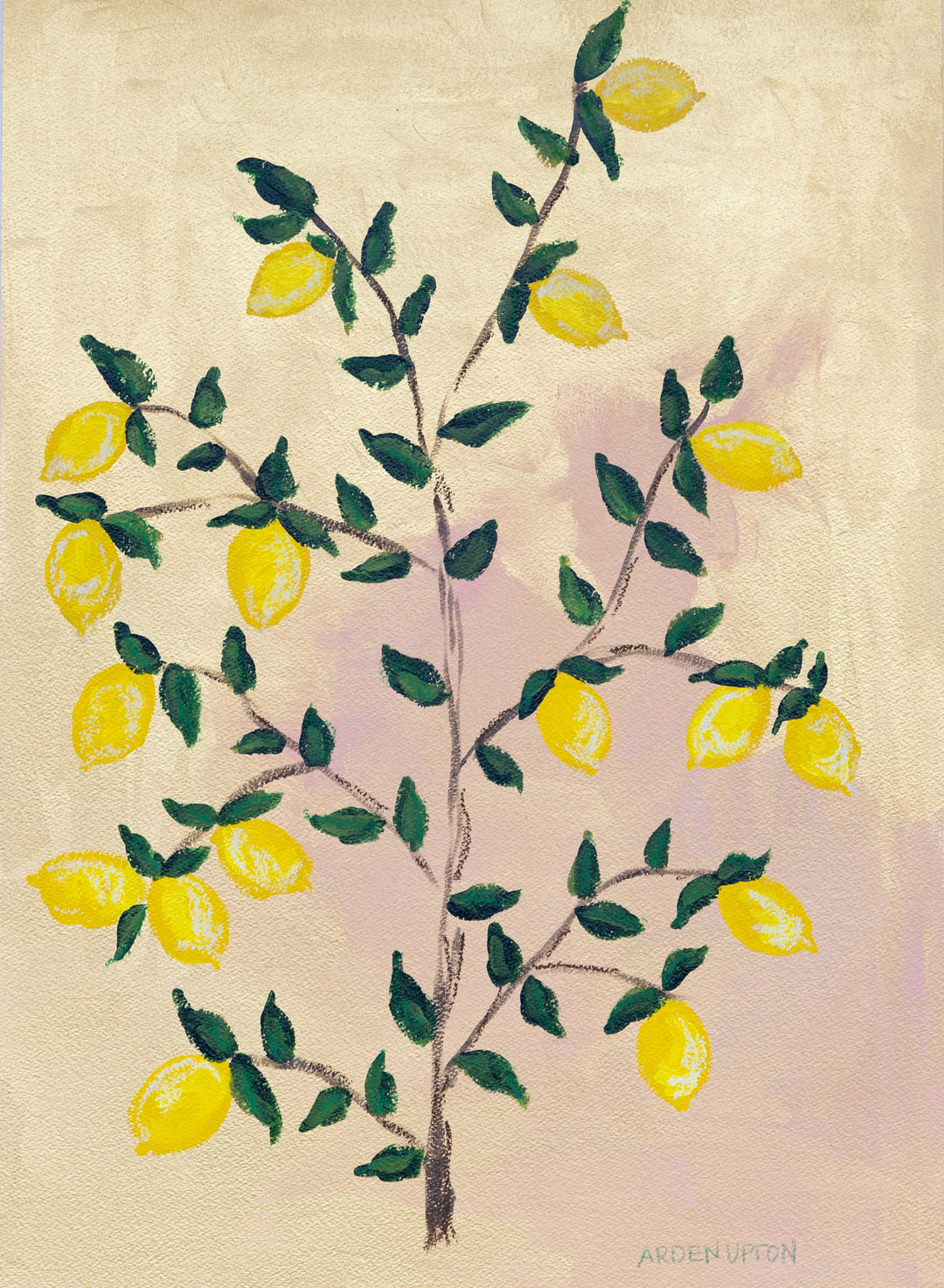 Lemon Art Print - Sorrento Lemon i